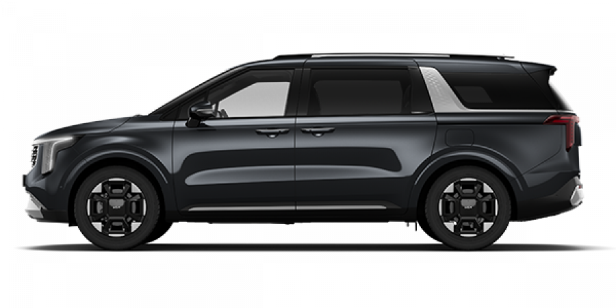 Ammu Travels flagship Kia Carnival — side profile
